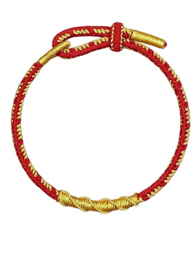 【杭州灵隐】2026本命年手绳太岁手链女款手工编制红绳男属马礼物