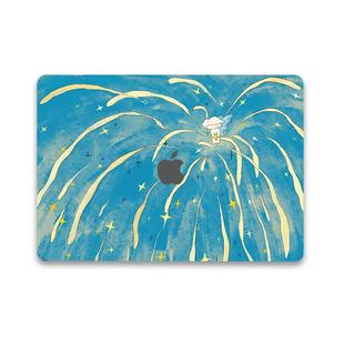 适用苹果macbookair保护壳mac笔记本M2 max电脑pro套M3配件macpro膜14寸13macbookairm2磨砂透明2024款保护套