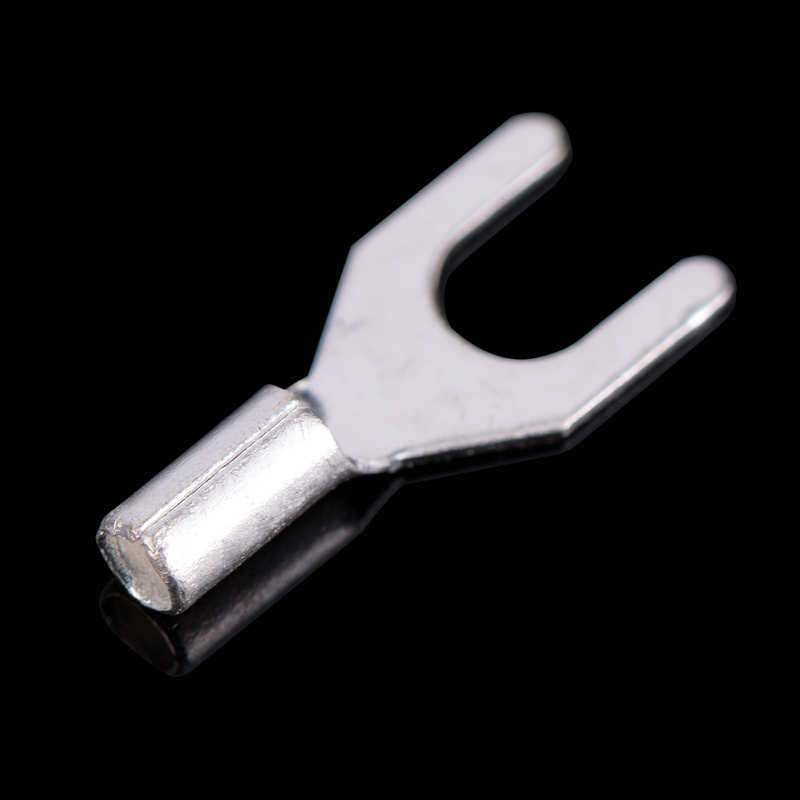 【品质保证】UT叉形冷压接线端子UT0.5-3叉形裸端子 黄铜 2000只