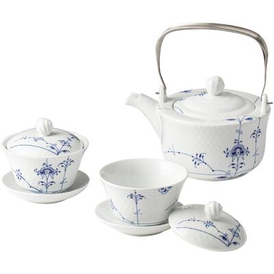 皇家哥本哈根唐草中式风咖啡杯碟