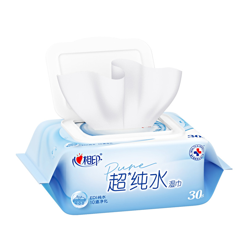 心相印超纯水湿巾30抽便携装