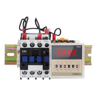 DH48S数显时间继电器大功率定时器380V电机无限循环时间控制器220