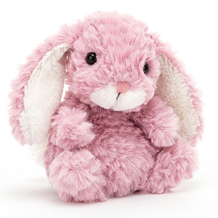 正品现货英国JELLYCAT YUMMY郁金香薄荷甜美小兔鸭子小熊毛绒玩具