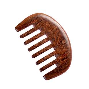 天天见桃木按摩梳 绿檀按摩梳 犀角紫檀 疏通拔筋刮痧头部经络梳