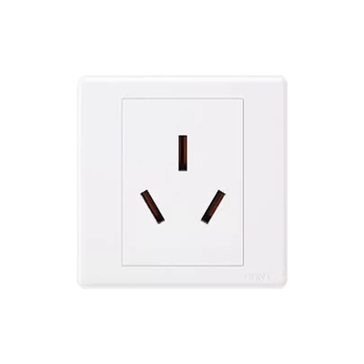 正泰86型家用三极25A安孔