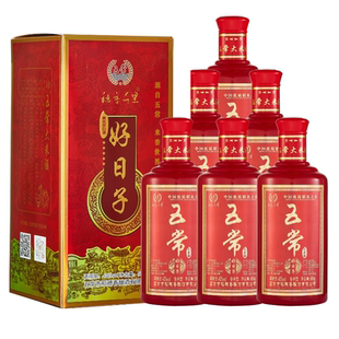 【好日子】五常大米酒香米型42度整箱6瓶*500ml穗香千里纯粮米酒