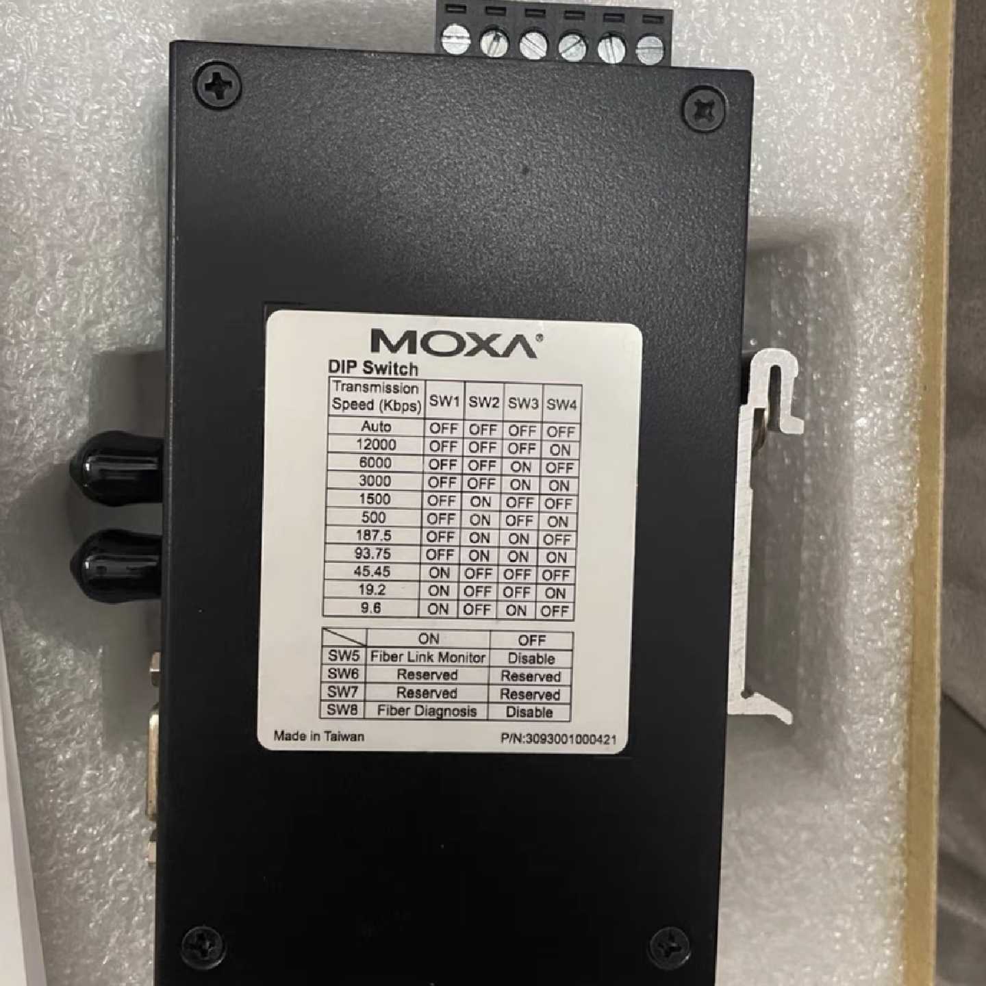 议价MOXA ICF-1180I-S-ST 工业级PROFIBUS转光纤转换器全新现货