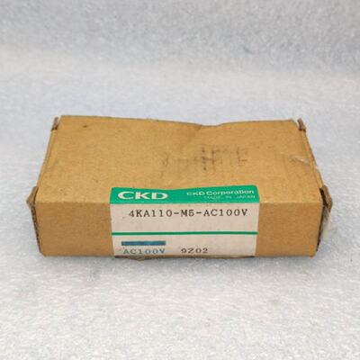 议价CKD 电磁阀 4KA110-M5-AC100V 日本正品全新原包装现货