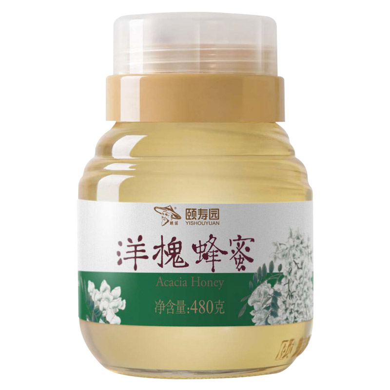 官方企业店正品授权颐寿园洋槐蜂蜜480g天然纯正农家杨槐花蜂蜜