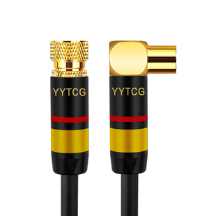YYTCG 3G-SDI视音同步1080P螺纹直插弯头高清电视专用视频线