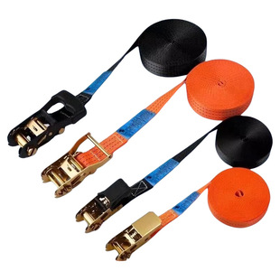 货车捆绑带收紧器小型棘轮拉紧绳器自锁打包固定扎带电动车行李箱