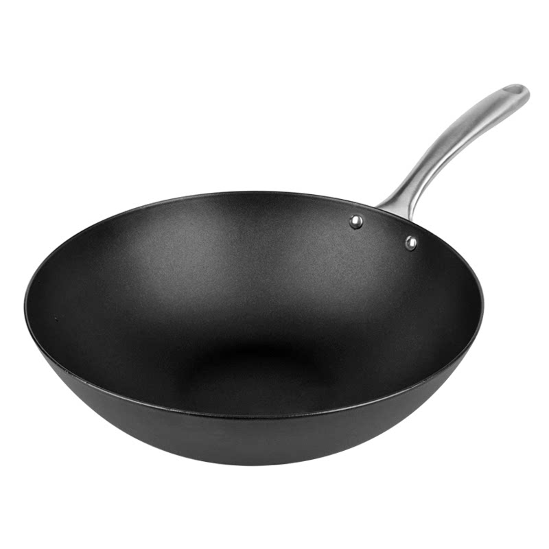 佳馔宝熟铁珐琅炒锅中式家用