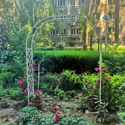 拱门花架爬藤架阳台落地式户外庭院葡萄架三角梅花架藤本月季拱门