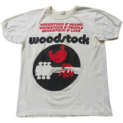 Woodstock音乐艺术风短袖T恤