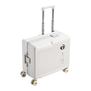 袋鼠儿童行李箱可坐骑可上飞机女孩2025新款20寸小型静音密码旅行