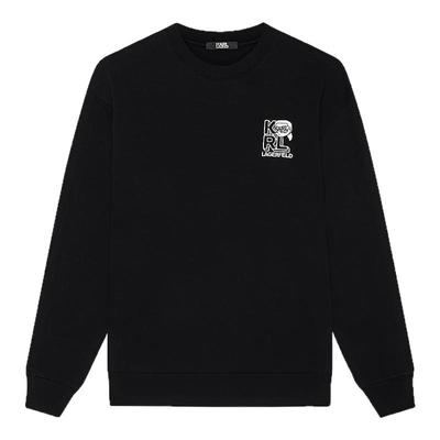 KARL LAGERFELD【棉】圆领卫衣25秋季新品卡尔拉格斐老佛爷男装