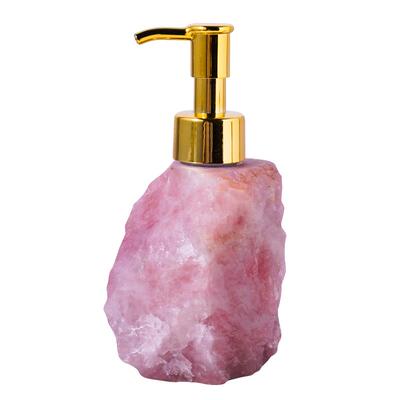 天然水晶原石按压式分装瓶水晶