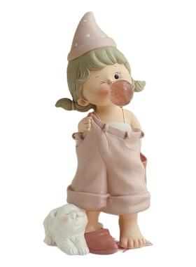 抖音同款小女孩摆件轻奢高级感