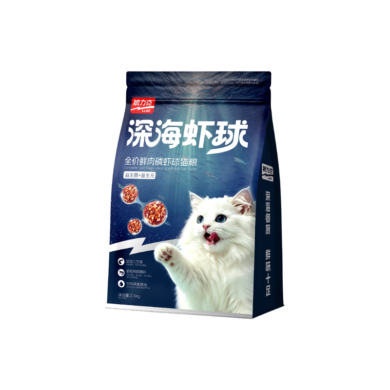 狼力克全价全期高蛋白益生元猫粮