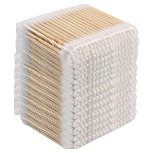 双头圆头棉签掏耳化妆家用木棒一次性掏耳朵勺清洁棉棒不伤耳朵