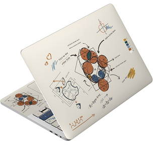 原色工场适用于MacBookpro15寸M2air13.3苹果笔记本机身贴纸外壳膜M1新款pro1416外壳保护膜手绘防指纹防油