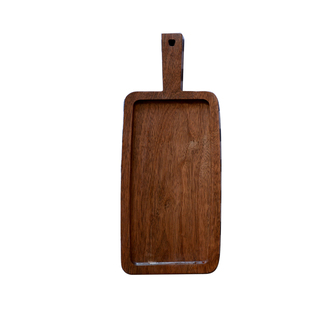 工厂供应链港式木板餐具粤菜馆金光鸽王餐厅实木餐盘托乳鸽烤鸡盘