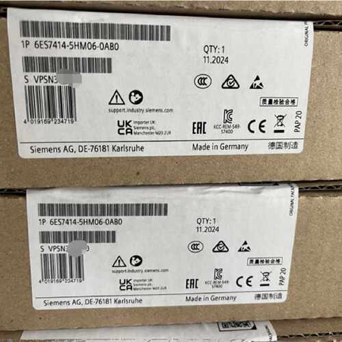 议价6ES7416-5HS06-0AB0 CPU416-5H,中央组件 S7-400H S7-400F5个