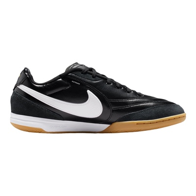 Nike耐克男子春新款男鞋皮质低帮运动鞋黑色系带休闲鞋HQ7017-010