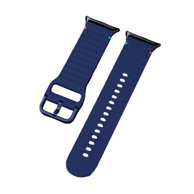 适用华为watch6透气硅胶表带男款