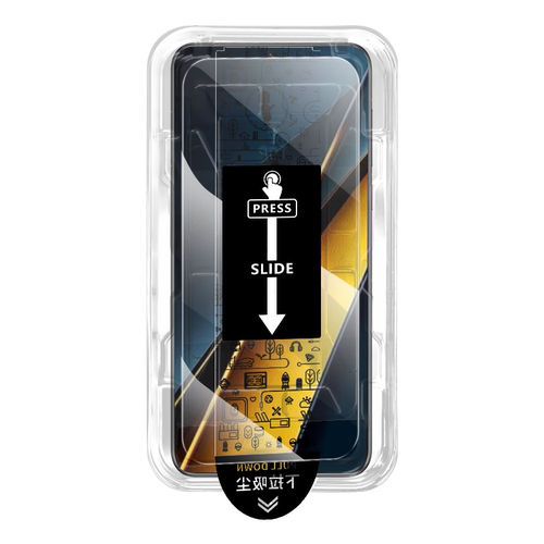 [无黑边]适用小米pocox6Pro钢化膜POCO手机膜f5全屏x5pro防窥膜mi新款无尘仓5G速贴x4GT全胶防摔x3por保护膜