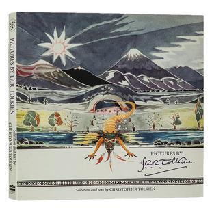 托尔金艺术集 英文原版进口书籍 Pictures by J.R.R.Tolkien 中土画作集 精装 豪华版青少年课外阅读 HarperCollins出版