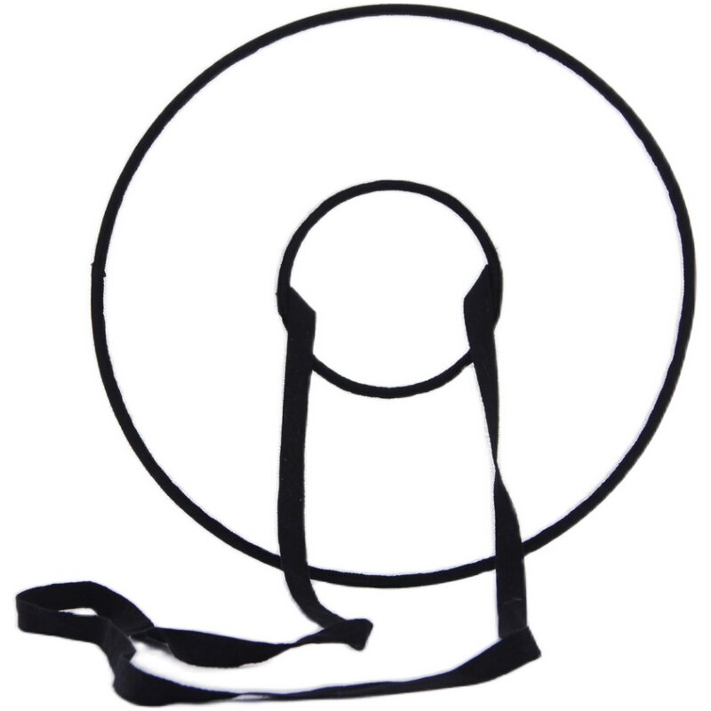 【墨绯汉服】汉服网纱斗笠黑色白色红色幕篱帷帽活动遮阳防晒