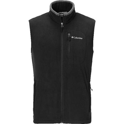 哥伦比亚高克重加厚防风抓绒背心