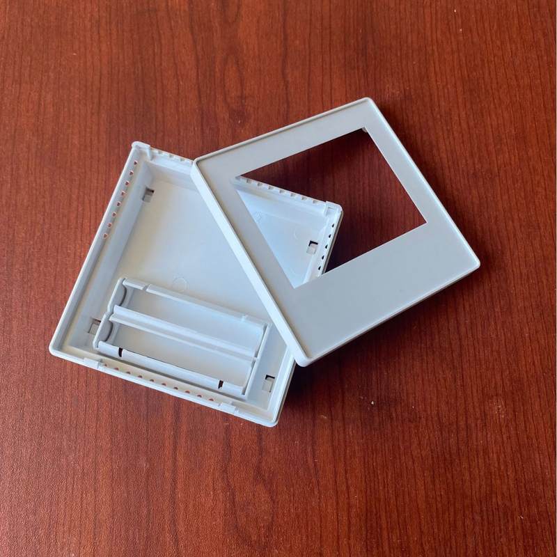 5号电池壁挂炉温控器塑料智能仪表触摸外壳公外壳电子模