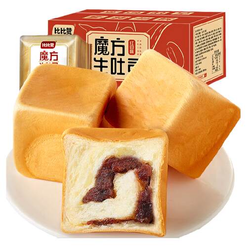 魔方吐司面包整箱早餐蛋糕点网红小零食小吃休闲食品推荐宿舍耐吃