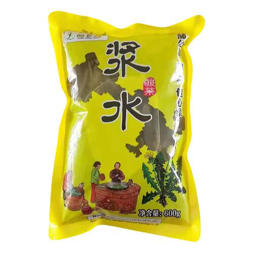 陇浆源浆水酸菜甘肃天水特产引子无添加剂食品芹菜水面厂家包装