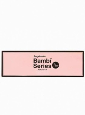 日本直邮Angelcolor bambi日抛美瞳近视彩色隐形眼镜10片装正品