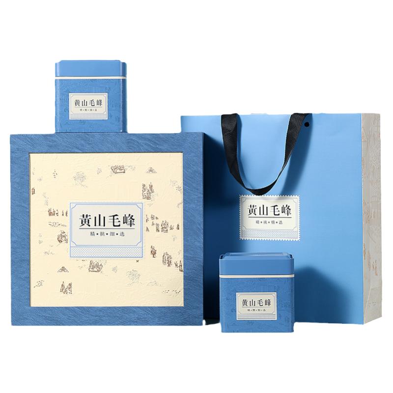 黄山毛峰特级新茶高档礼盒装500g
