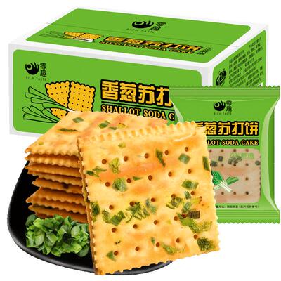 零趣香葱梳打饼干无蔗糖