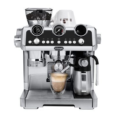 德龙半自动咖啡机研磨一体意式