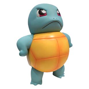 正品傲娇生气杰尼龟1比1可达鸭卡拉卡拉大号手办摆件生日公仔礼物