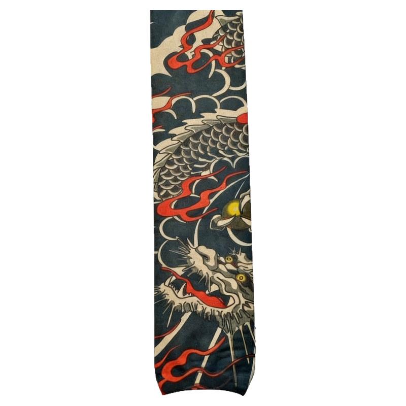 纹身袖套男士花臂冰丝手臂套袖夏季薄款户外骑行遮阳冰爽袖套护臂