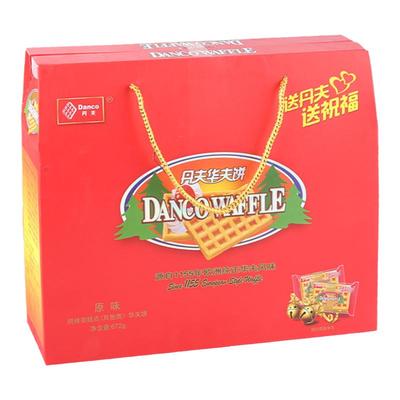 礼盒原味无蔗糖糕点心丹夫华夫饼