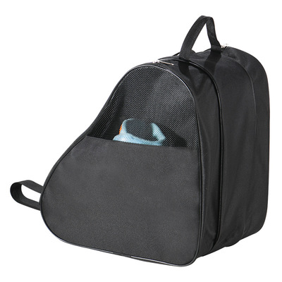 斯威多功能轮滑三层包大容量专业溜冰鞋透气收纳包斜挎包可手提