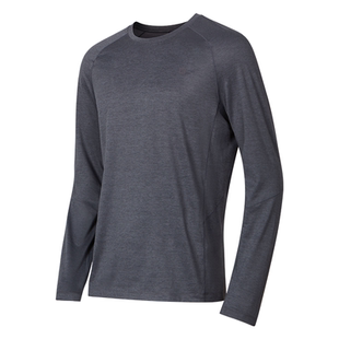 keep运动健身男长袖吸湿速干圆领T恤抗起球跑步上衣9367