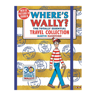 【现货】【WHERES WALLY威利在哪里】Wheres Wally Essential Travel Collection 旅行套装 英文原版图书籍正版 Martin Handford