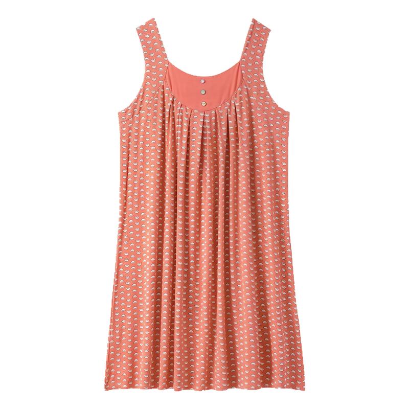 白睡鹅夏季莫代尔睡衣女款睡裙女士夏天连衣裙加肥加大薄款家居服
