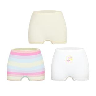 【3条装】爱慕儿童男女孩中腰平角裤/三角裤抗菌0碳莫代尔内裤