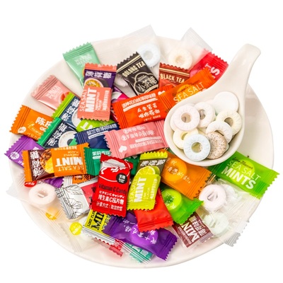 糖田米田清凉清口薄荷糖无糖薄荷