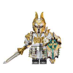 第三方中古骑士系列积木兰斯诺特圆桌骑士凯加荷里斯拼装人仔玩具